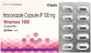 Itranox 100 Capsule 10